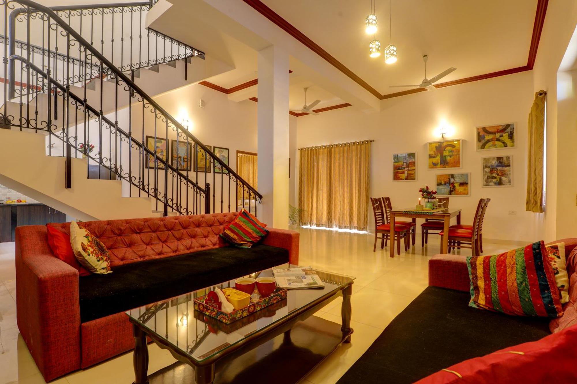 Jaqk Holidays - 9Bhk Villa For Big Groups, Private Pool-Wifi-Cartaker-Parking, North Goa Baga Extérieur photo