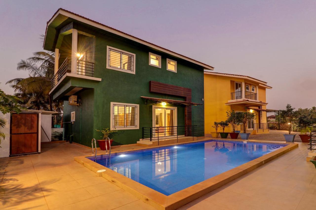 Jaqk Holidays - 9Bhk Villa For Big Groups, Private Pool-Wifi-Cartaker-Parking, North Goa Baga Extérieur photo